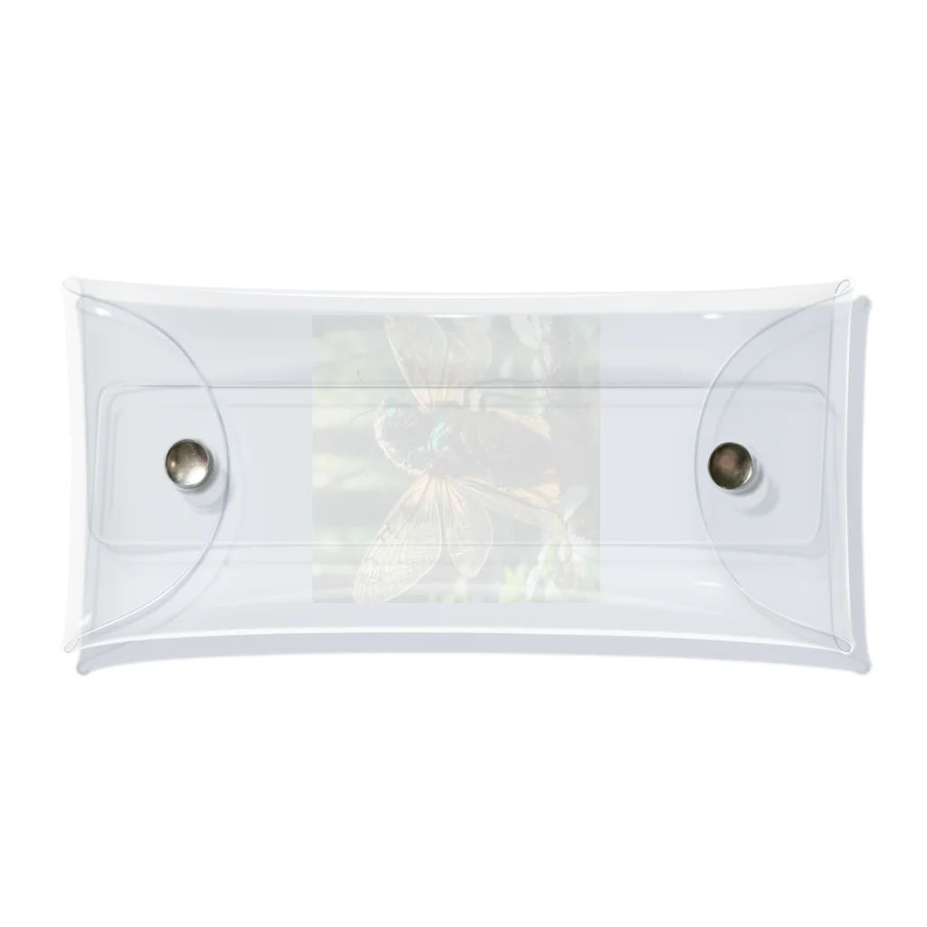 majimeの蝉の幼虫 Clear Multipurpose Case