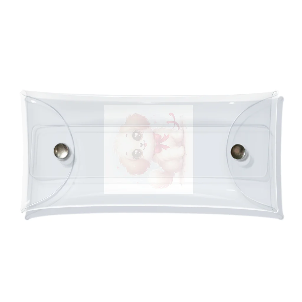 nanaの癒しのわんちゃんグッズ Clear Multipurpose Case