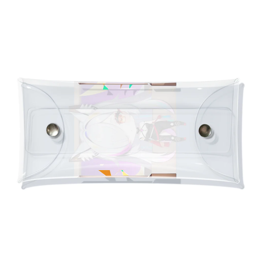 momonekokoの獣耳の女の子 Clear Multipurpose Case