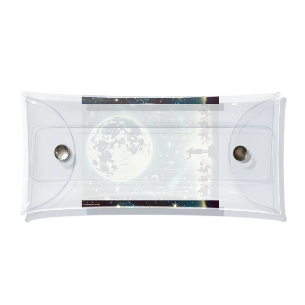 KIglassesのHarmony of the Starry Sky - 星空の調和 Clear Multipurpose Case