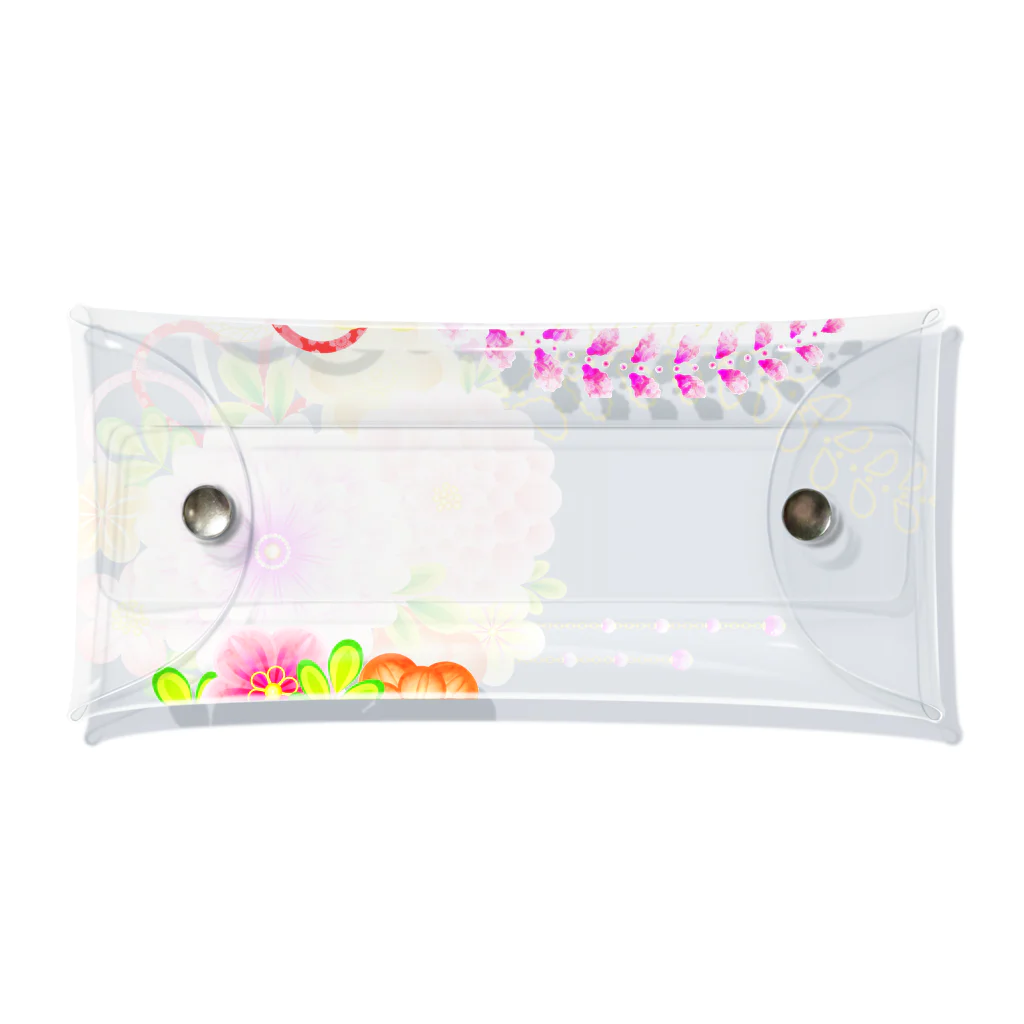 和の色彩 -wa_no_iroiro-の花かんざし01 Clear Multipurpose Case