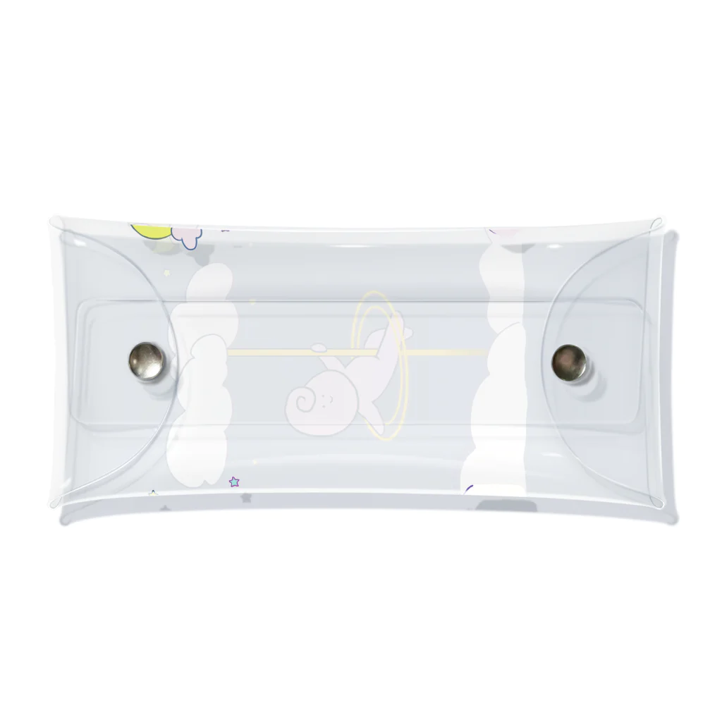 くるりんプロジェクトのお店のピンクのくるりん Clear Multipurpose Case