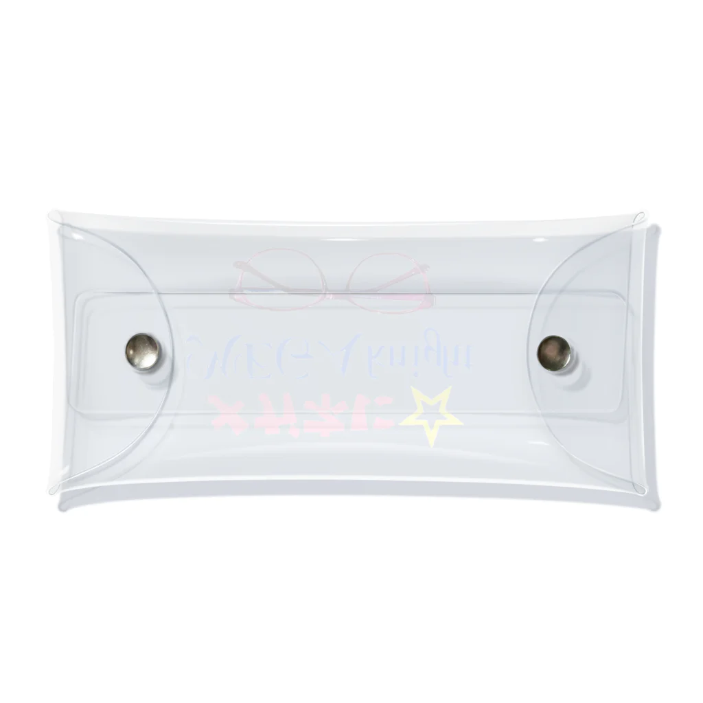 wishingRingのメガネを☆いれナイト Clear Multipurpose Case