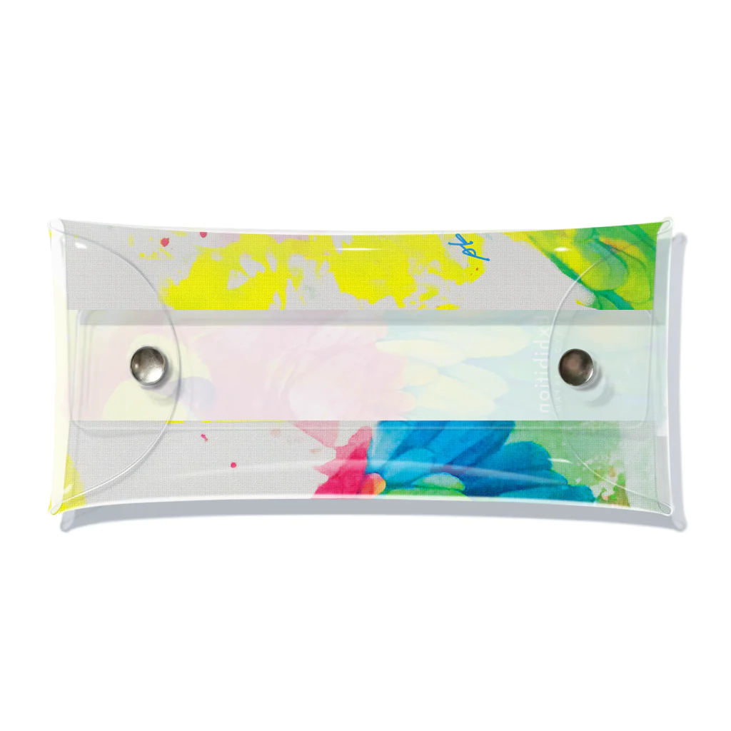 Akiss art ONLINE SHOPのひとり美しい赤い鳥 Clear Multipurpose Case