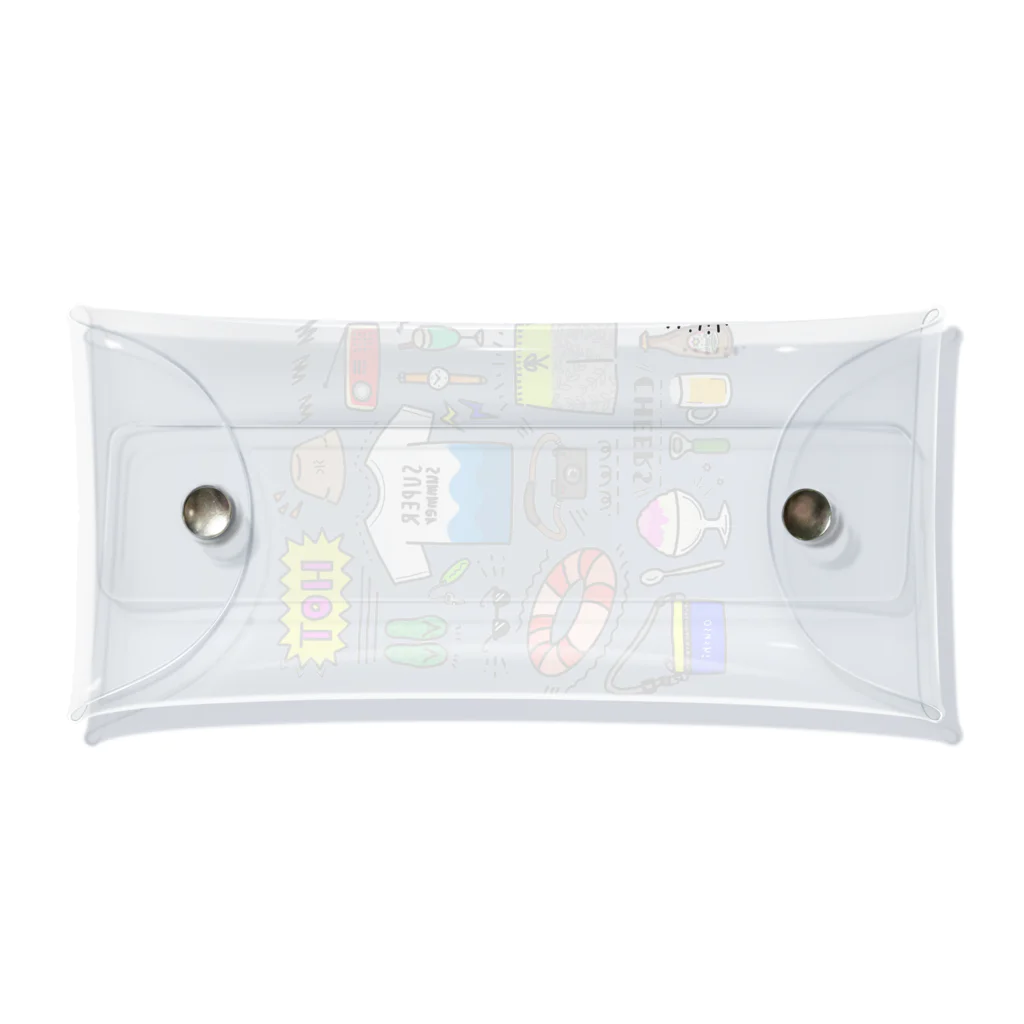 おすし＠コバヤシのオミセのSUPER SUMMER 02 Clear Multipurpose Case