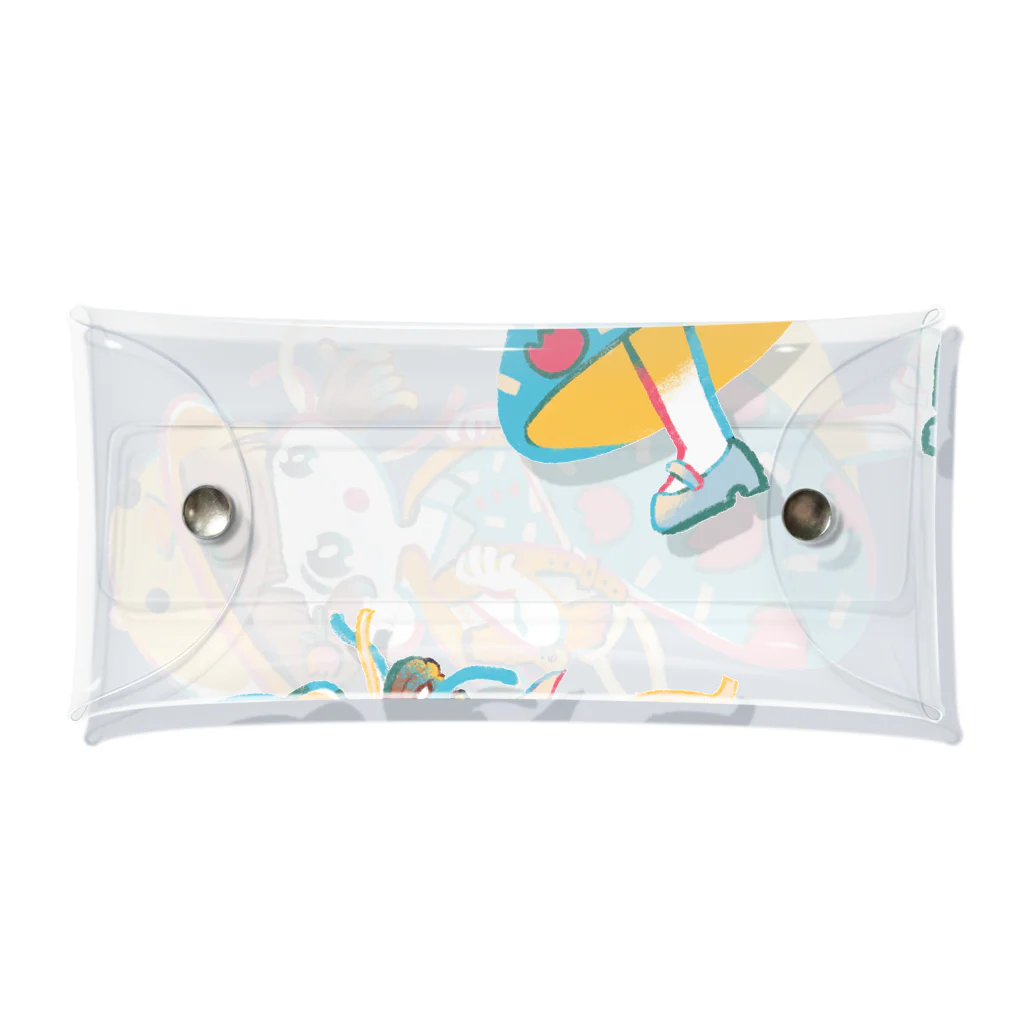 ヤシマロパのしょっぷのGirl Clear Multipurpose Case