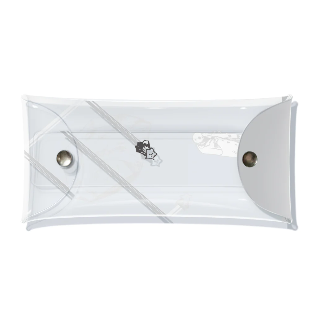 KENICHI NAGAI -SUZURI shop-の心ごと飛んでいったボタン Clear Multipurpose Case