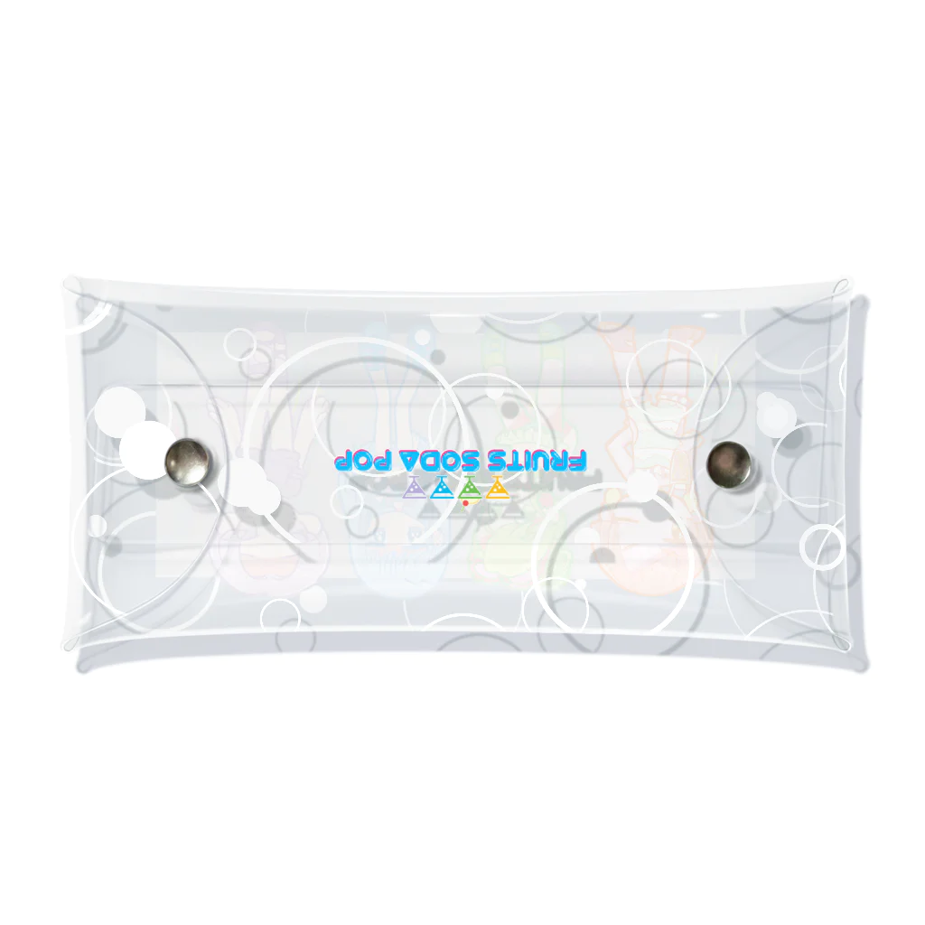 とののFruits soda pop night Clear Multipurpose Case