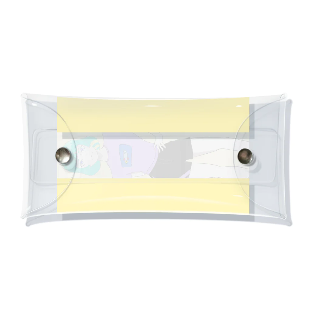 みどりみどろのみどろちゃんB Clear Multipurpose Case