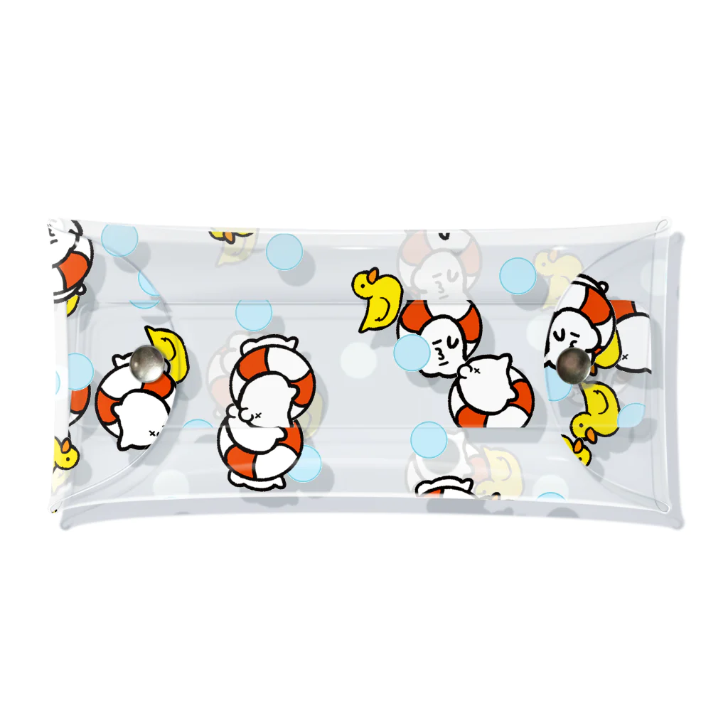 コッペパンうさぎのうさぎの夏 Clear Multipurpose Case