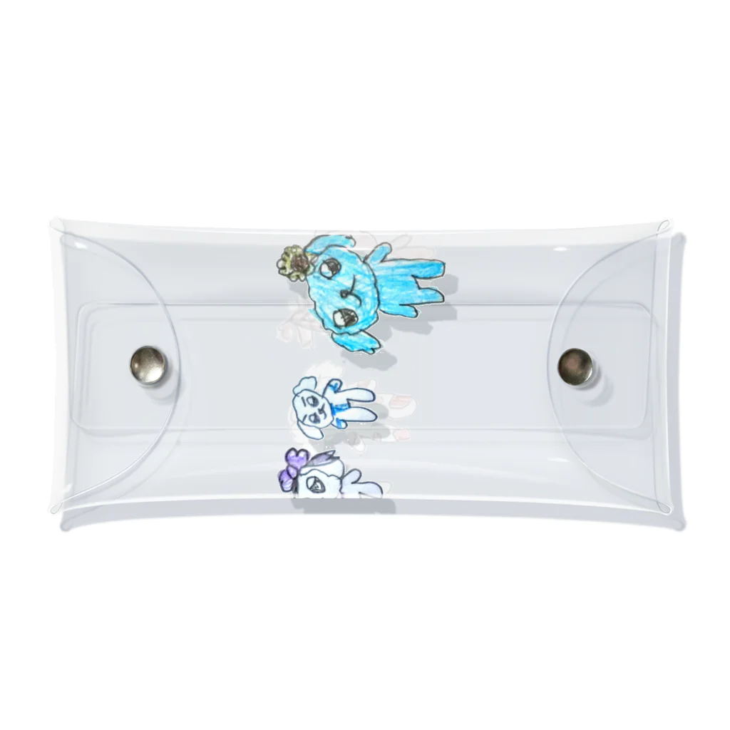 samiのわんまる Clear Multipurpose Case
