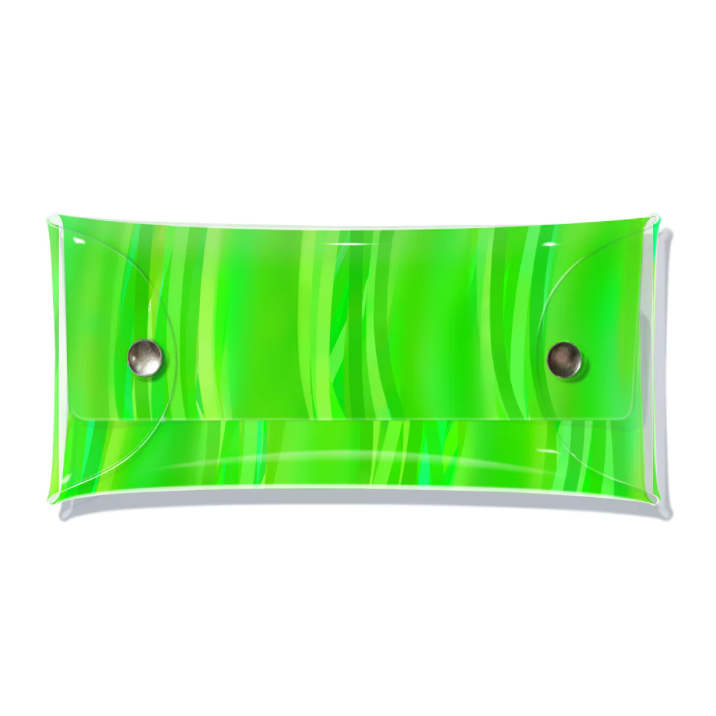 miritakaの時間の緑のそよ風 Clear Multipurpose Case