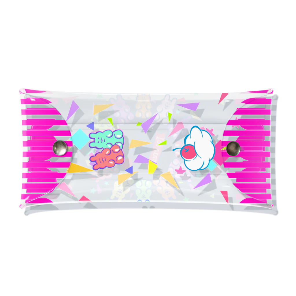 Twinkle★Thanksの1096 ice cream pen case クリアマルチケース