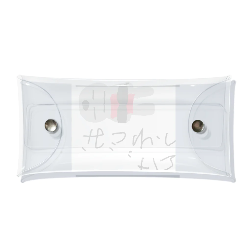 shoushuutaのおじぞうさん Clear Multipurpose Case