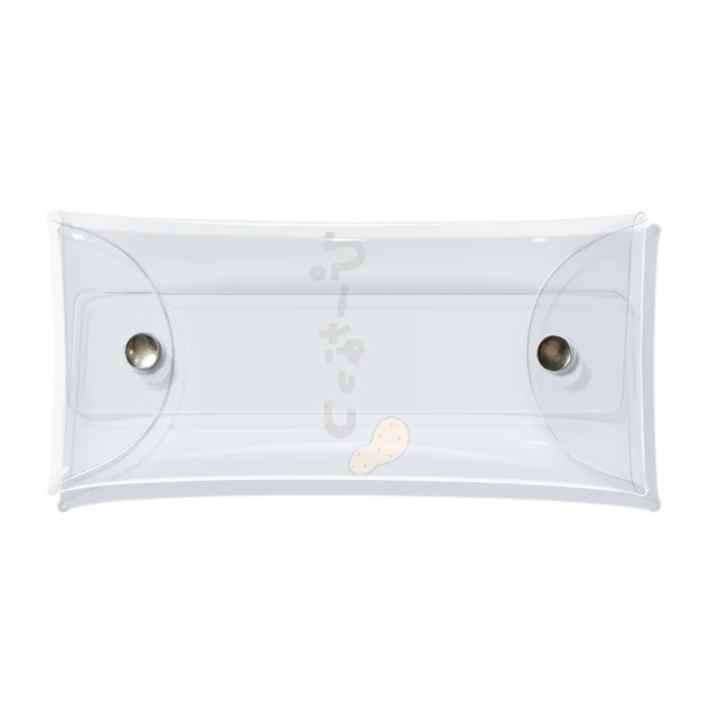 【Yuwiiの店】ゆぅぅぃーのぴーなっつ　ひらがな Clear Multipurpose Case