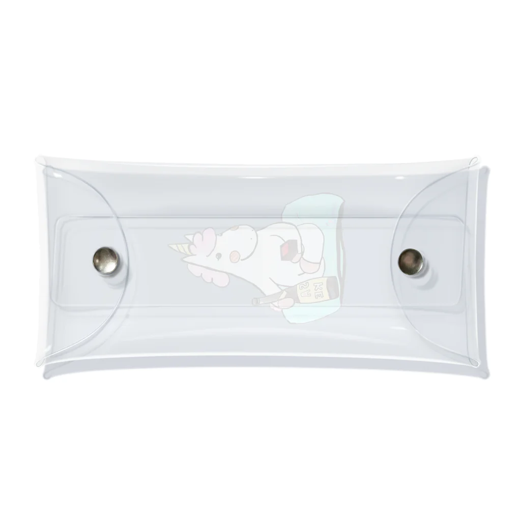 天使のやすらぎのほろ酔いこんこん Clear Multipurpose Case