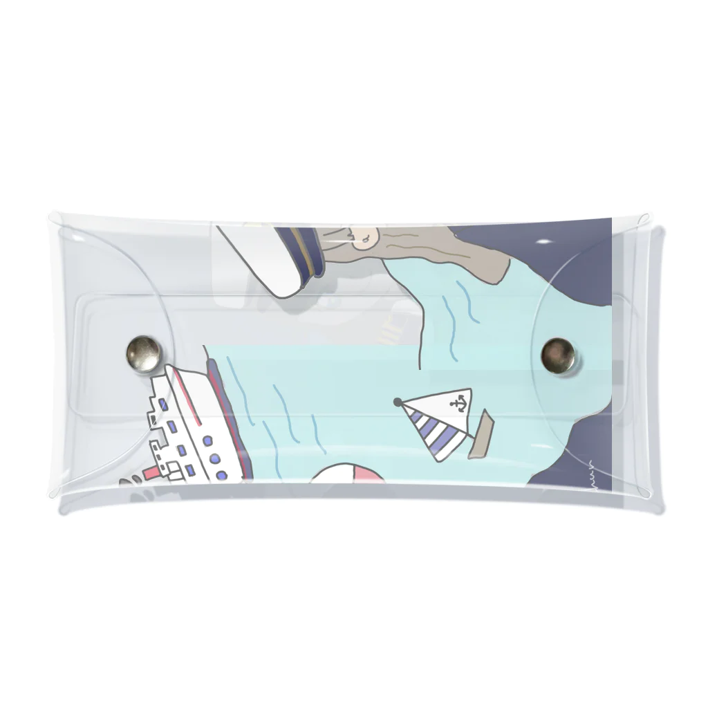 SachunのCaptain Sachun Clear Multipurpose Case