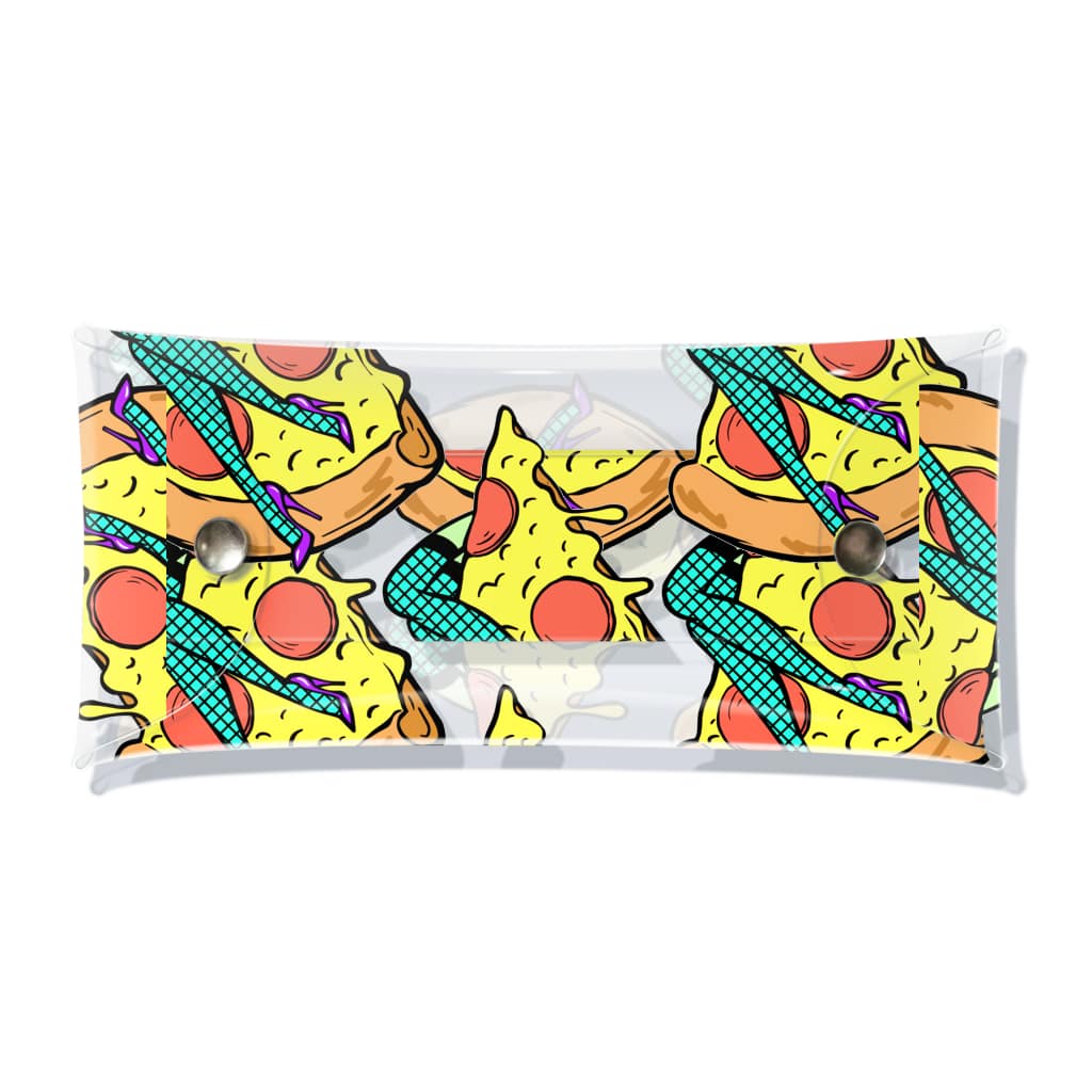 Mieko_Kawasakiの欲望のピザ🍕　GUILTY PLEASURE PIZZA AO TRANSPARENCY Clear Multipurpose Case