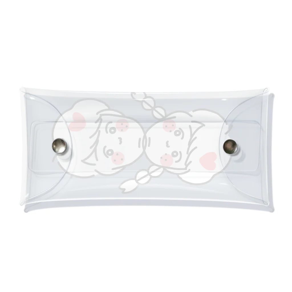 kamonon_15の男女 Clear Multipurpose Case