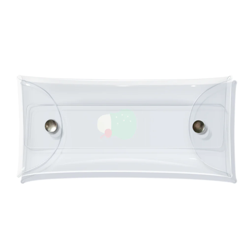 Pouffer de rire - プフェドリール の昔懐かしいクリームソーダ Clear Multipurpose Case