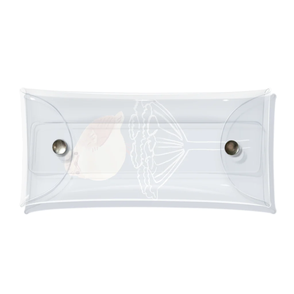 piro piro piccoloのノビタキのヒナヒナ(white) Clear Multipurpose Case