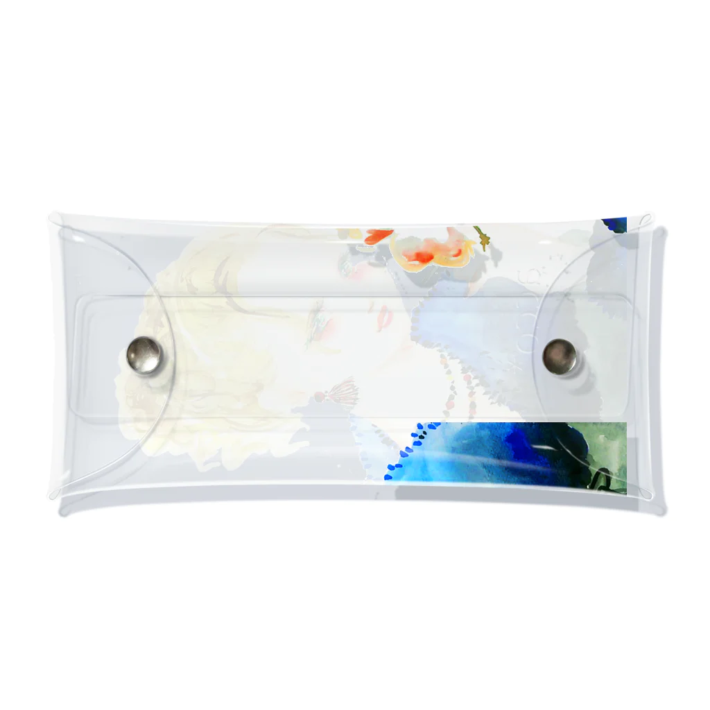 acco_girlsのsmoker girl Clear Multipurpose Case