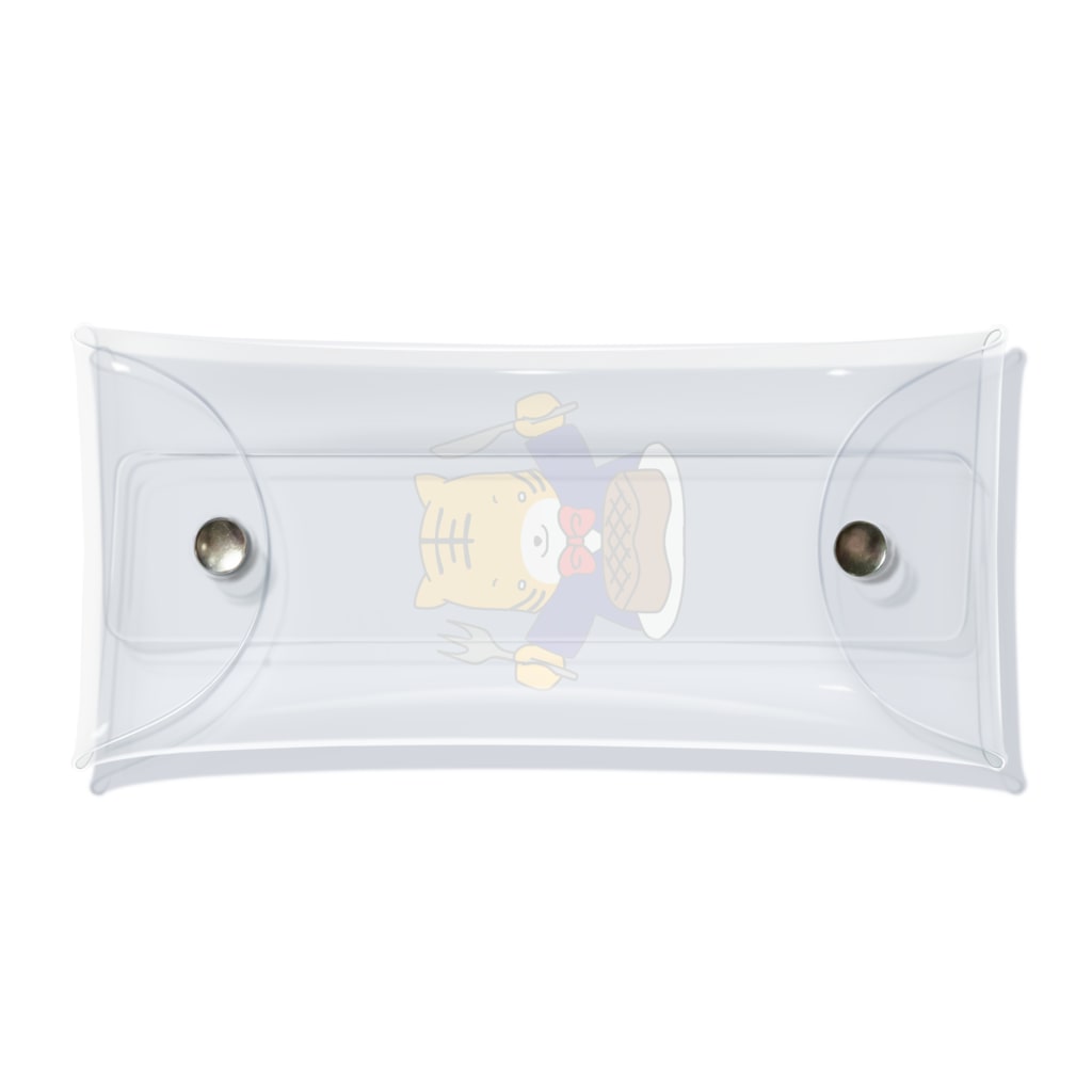 ほぼ動物園のトラのお食事 Clear Multipurpose Case