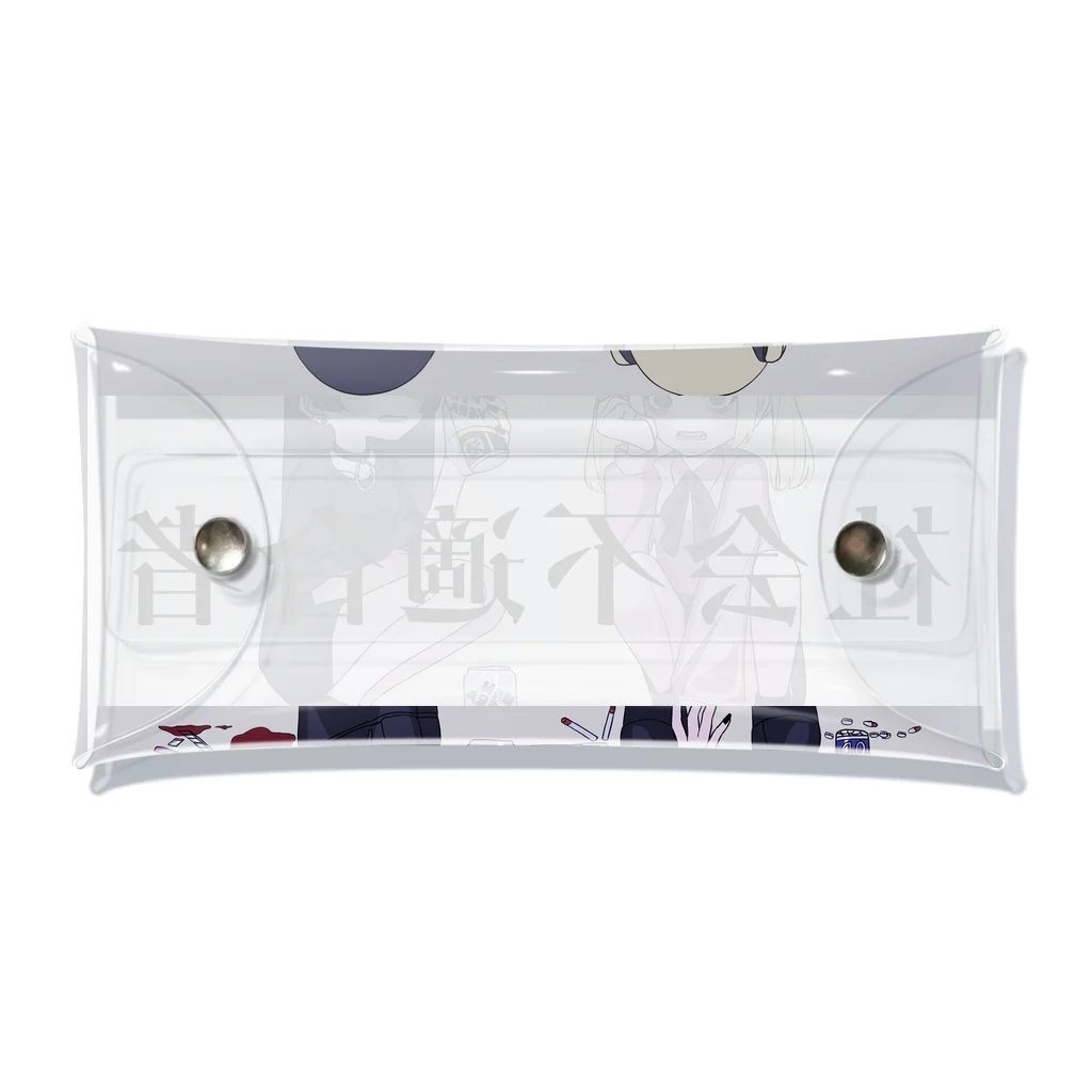 💜嫉魅 ゆき💜の社不なので Clear Multipurpose Case