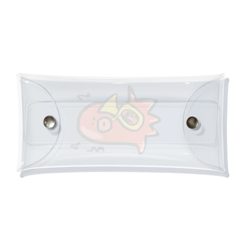 happydonguriのユーフォ奏タコ Clear Multipurpose Case