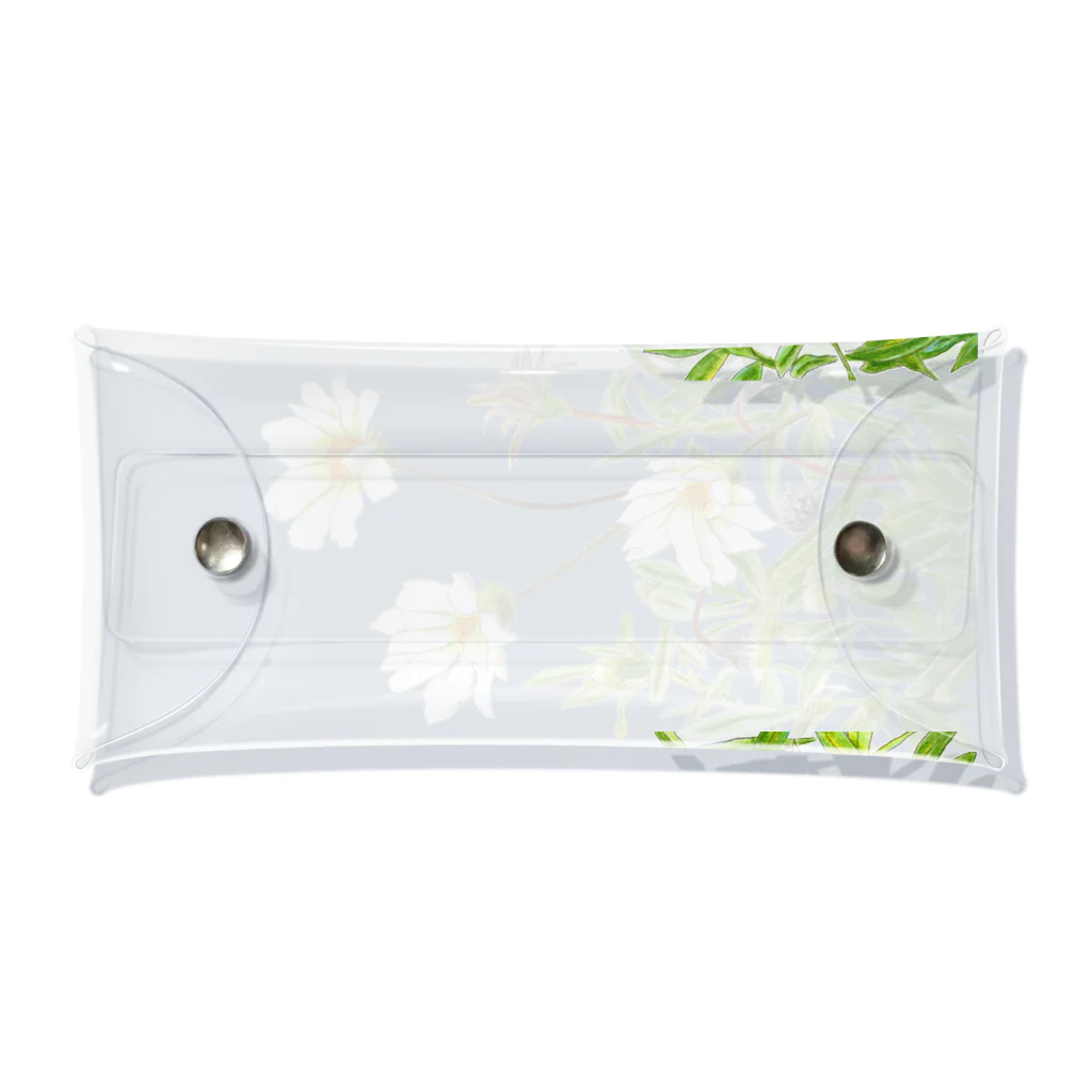 気ままに創作　よろず堂の花咲く小径①いろどり Clear Multipurpose Case