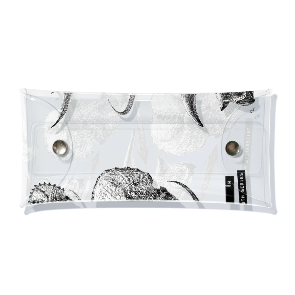 segasworksのTriceratops prorsus growth series Clear Multipurpose Case