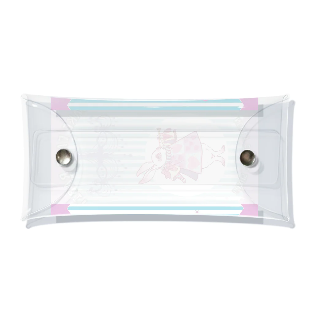 Kiyusama_bgmのCAKE FACE RABIT Clear Multipurpose Case