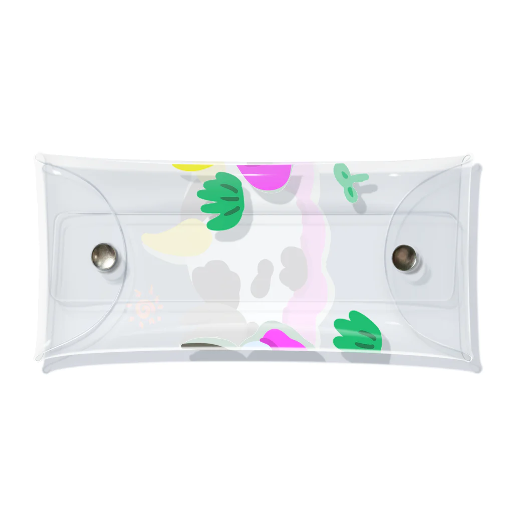 ToBi☆BeGu shopのウシうみうしちゃん Clear Multipurpose Case