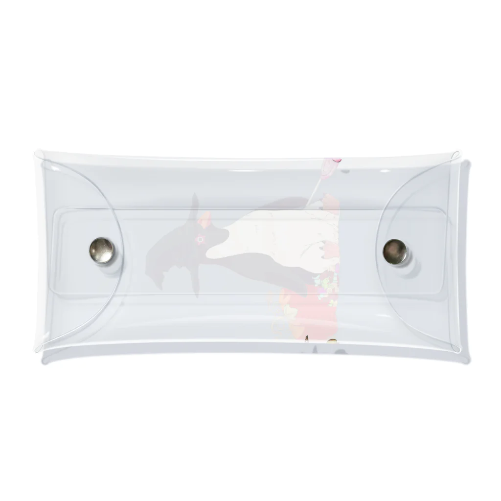 ペンギン好きを貫くのハロウィンペンギン Clear Multipurpose Case