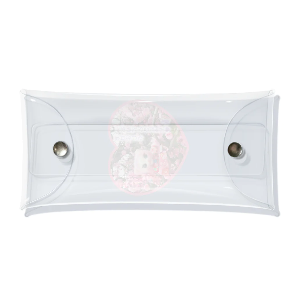 メルティカポエミュウの❤️年賀❤️梅とキャンディ❤️(あけましておめでとうにゃん) Clear Multipurpose Case