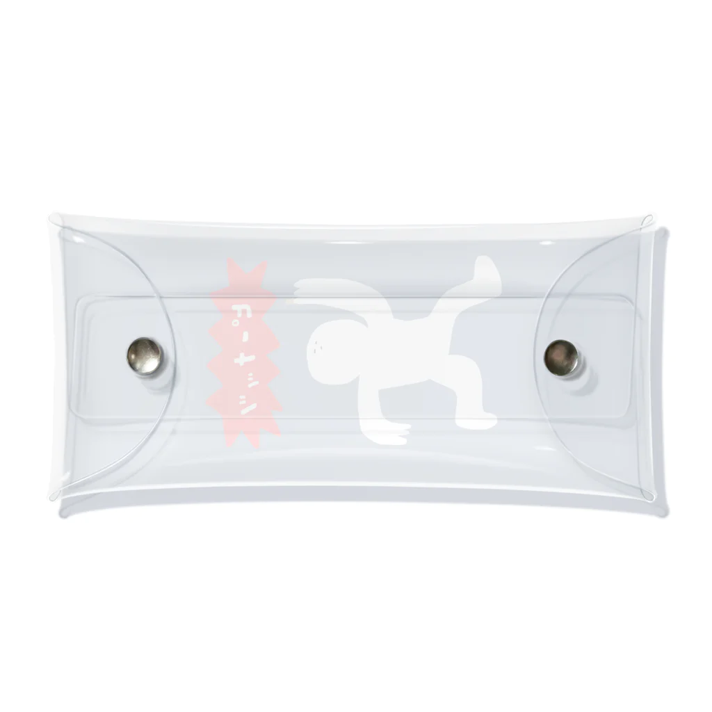 matsumo-toのピーナッツ（赤） Clear Multipurpose Case