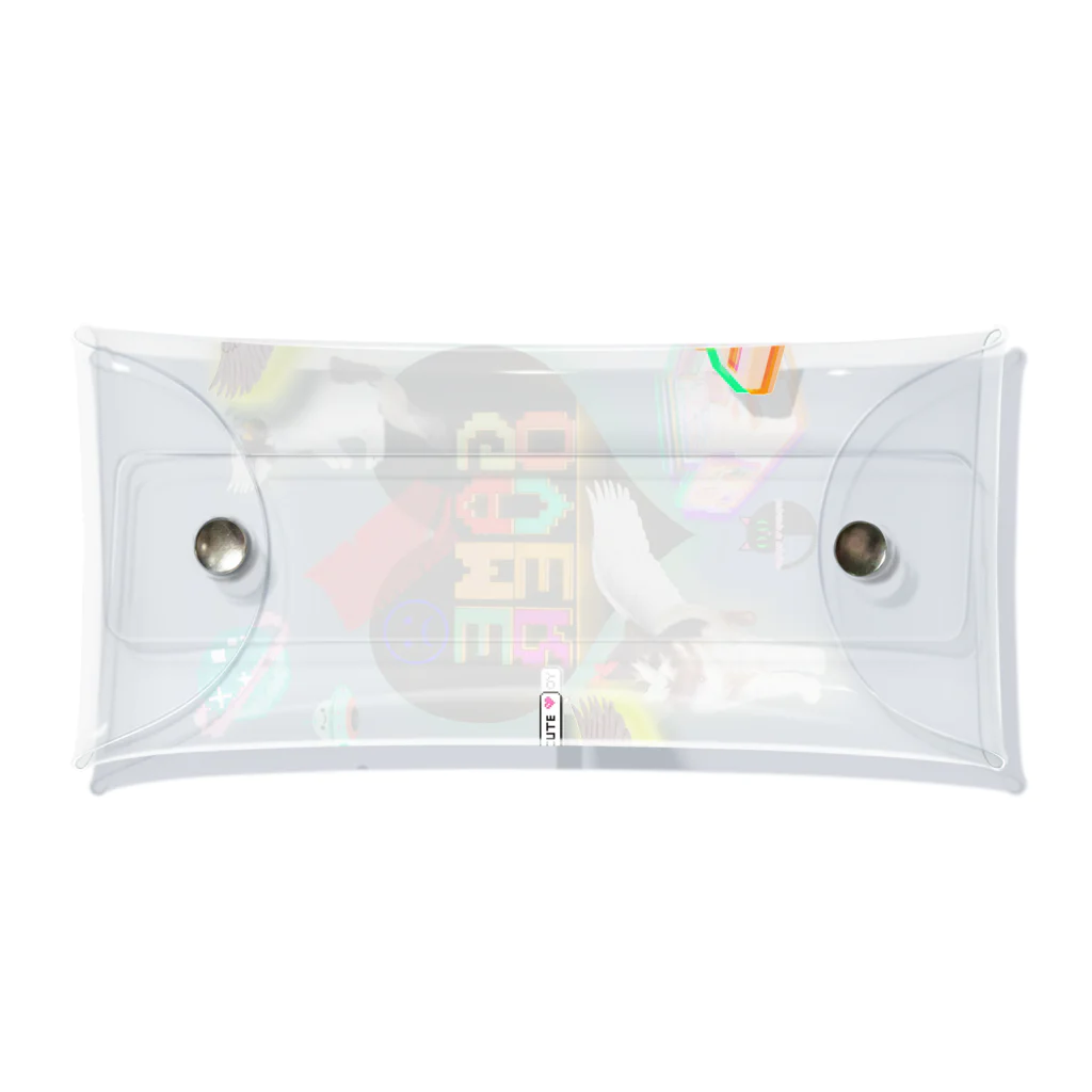 𝙈𝙊𝙈𝙊'𝙨 𝙎𝙝𝙤𝙥のGAME OVER-ハート型 Clear Multipurpose Case