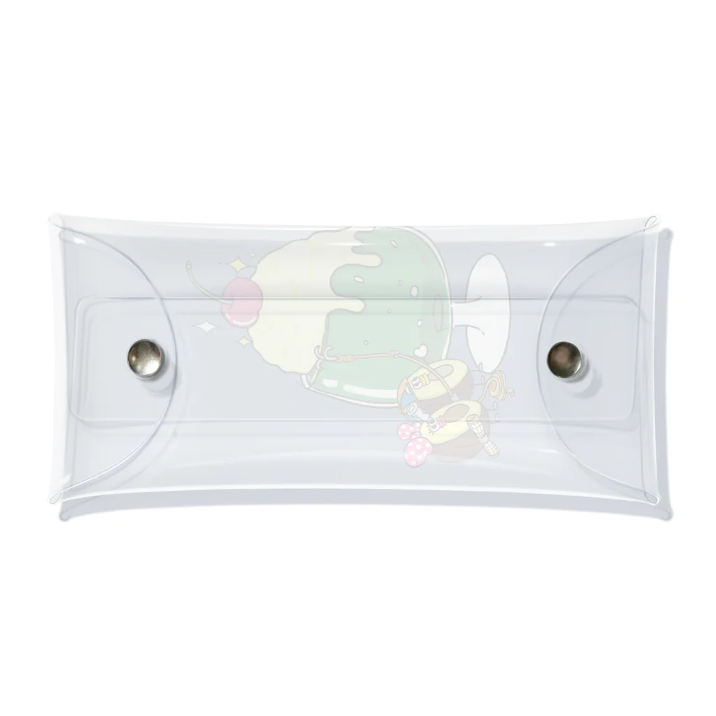 AVOCADO FAMILYのメロンソーダ Clear Multipurpose Case