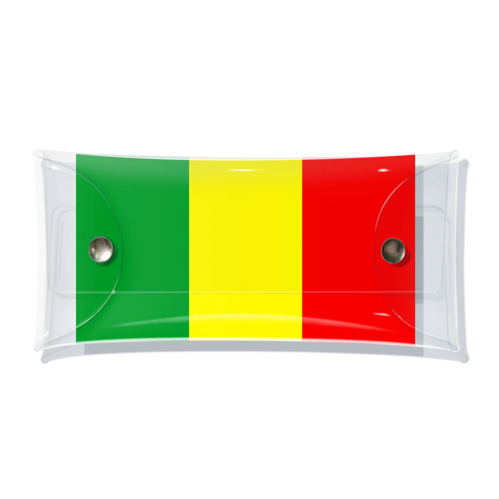 DRIPPEDのRASTAFARI LION FLAG-エチオピア帝国の国旗- Tシャツ Clear Multipurpose Case