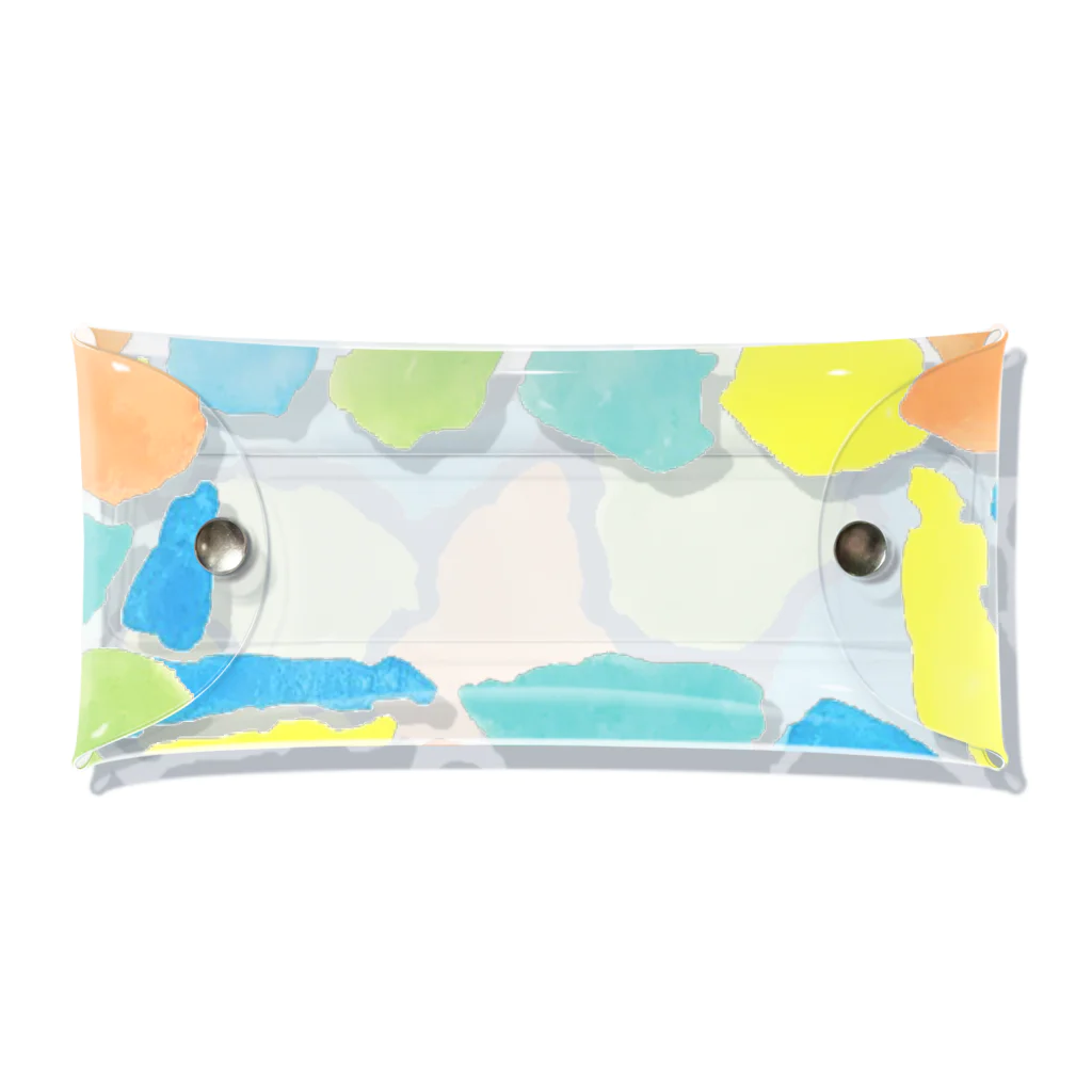 ゆき@絵描きのはじっこのCOLORFUL Clear Multipurpose Case