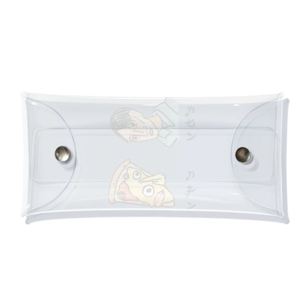 シェリーズワールドのピカソ　ピザゾ　ピザになったピカソ🍕 Clear Multipurpose Case