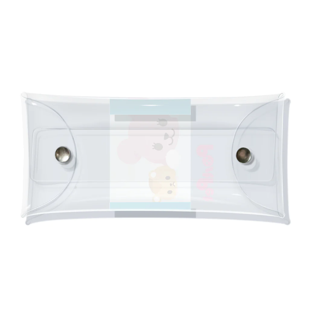 PostPet Official Shopのモモとジンパチの休日 Clear Multipurpose Case