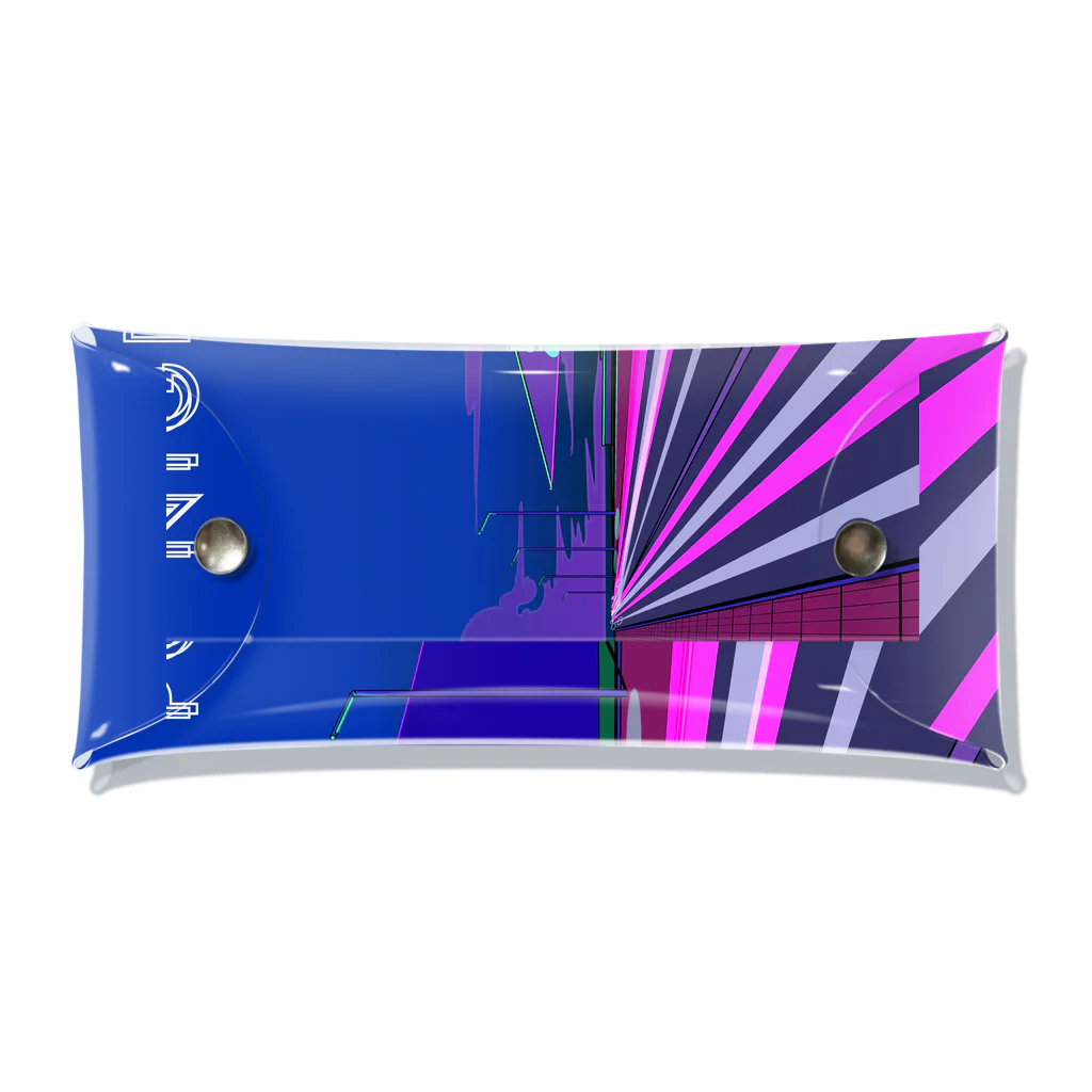 YASUHIRO DESIGNのNIGHT CITY POP Clear Multipurpose Case