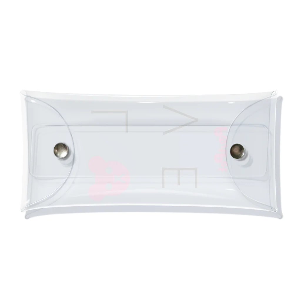 PostPet Official ShopのLOVEモモ Clear Multipurpose Case