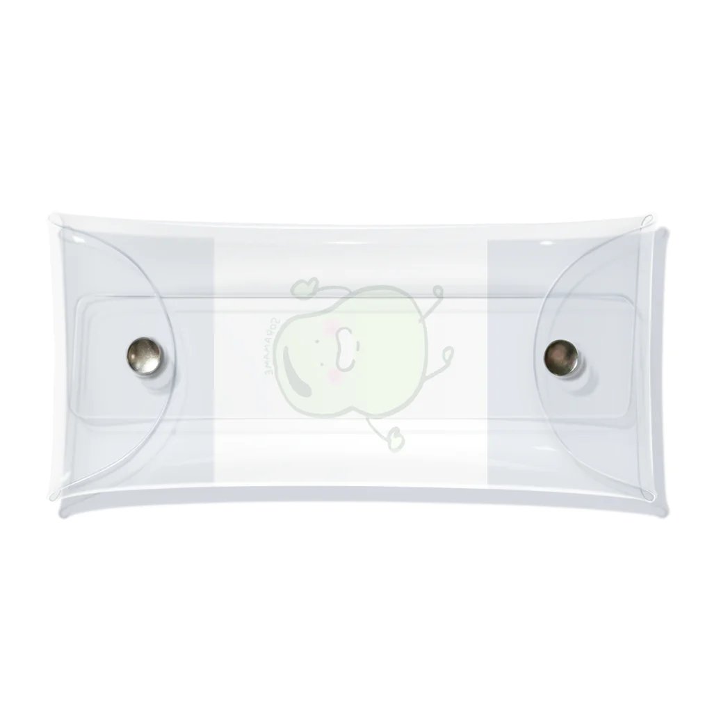 🌱🥜そらまめのそらまめグッズ Clear Multipurpose Case