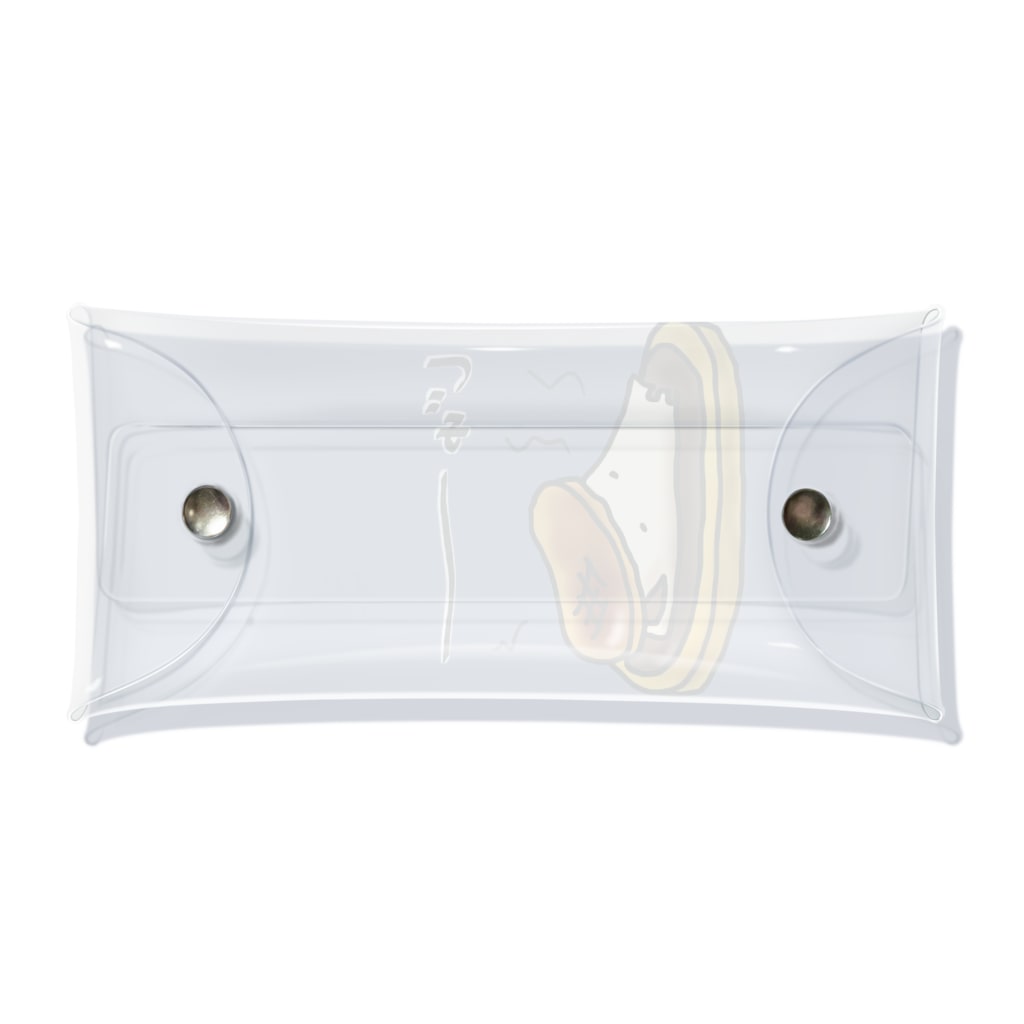 さくらもち市長のSUZURI商店のおひるねステーキ茸さん Clear Multipurpose Case