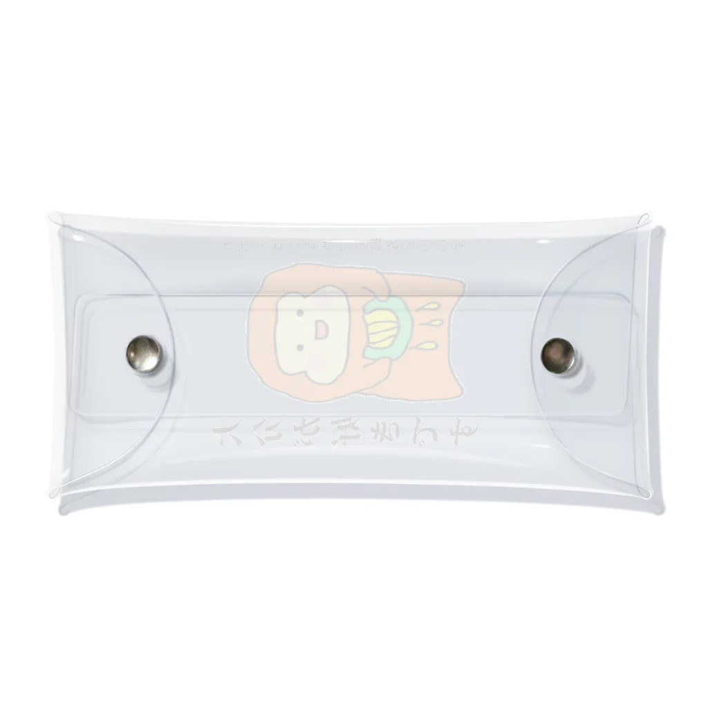 MARU商店の大分の猿（カボス） Clear Multipurpose Case