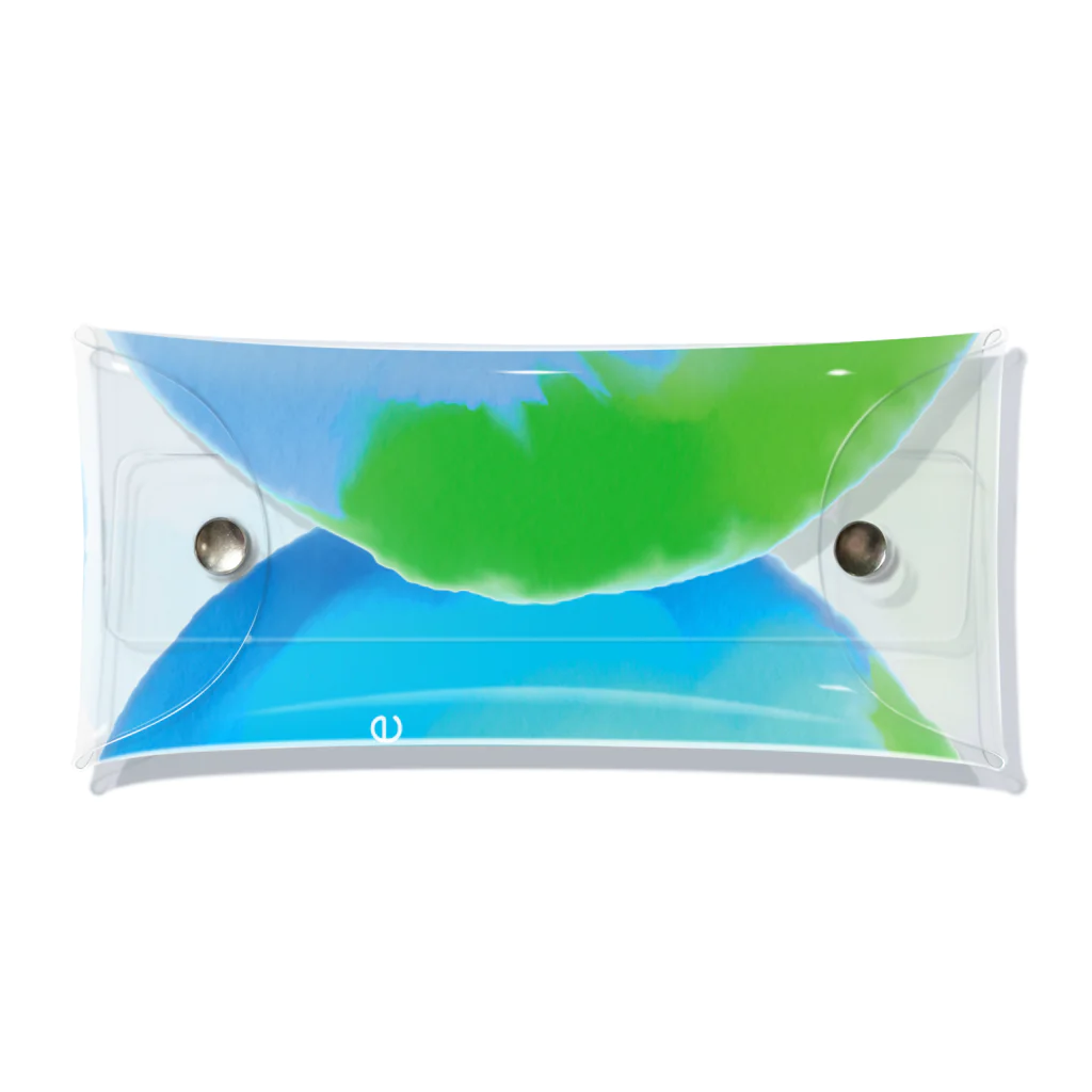 SuzukiCoのAquamarine Ocean Clear Multipurpose Case