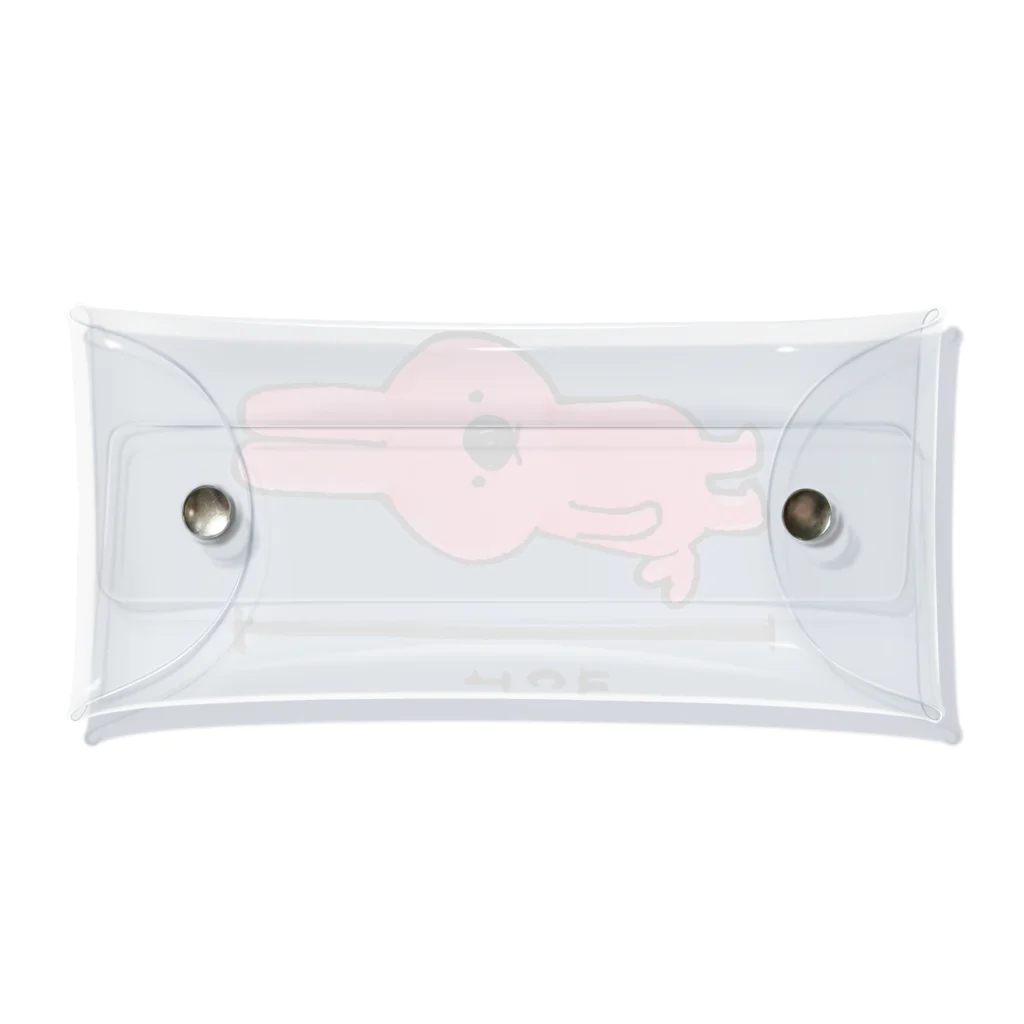 KAERU_officialの１cmピッピちゃん Clear Multipurpose Case