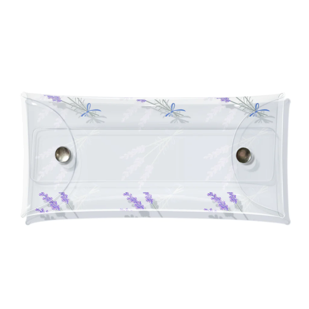 makao'sのラベンダーさん Clear Multipurpose Case